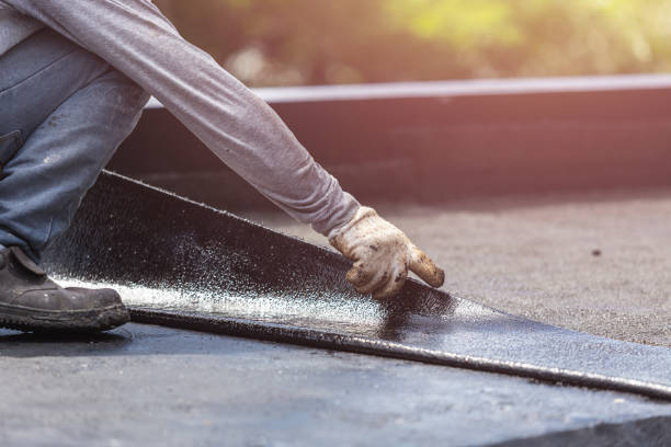 Professional Crawl Space Encapsulation technician working in Fairview, NY